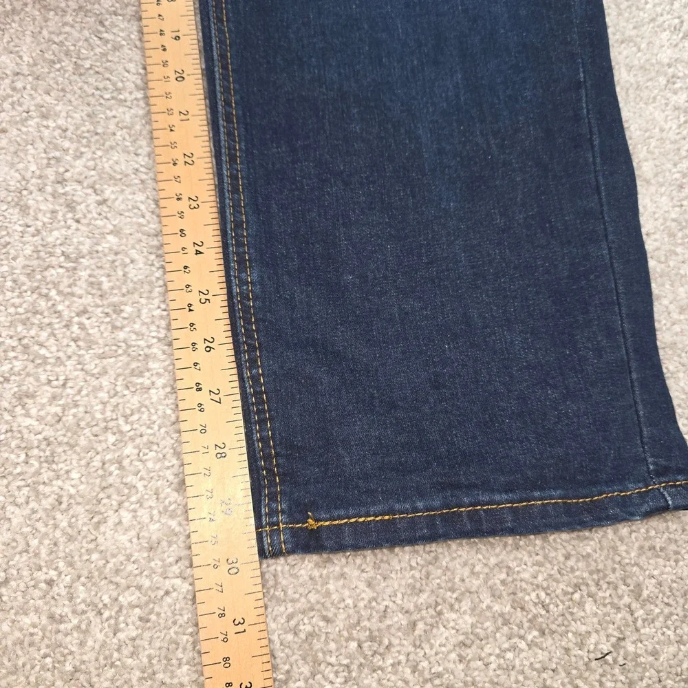 Levis 541 Athletic Taper Jeans Mens 42x30 Dark Wash Blue Denim 18181-0014